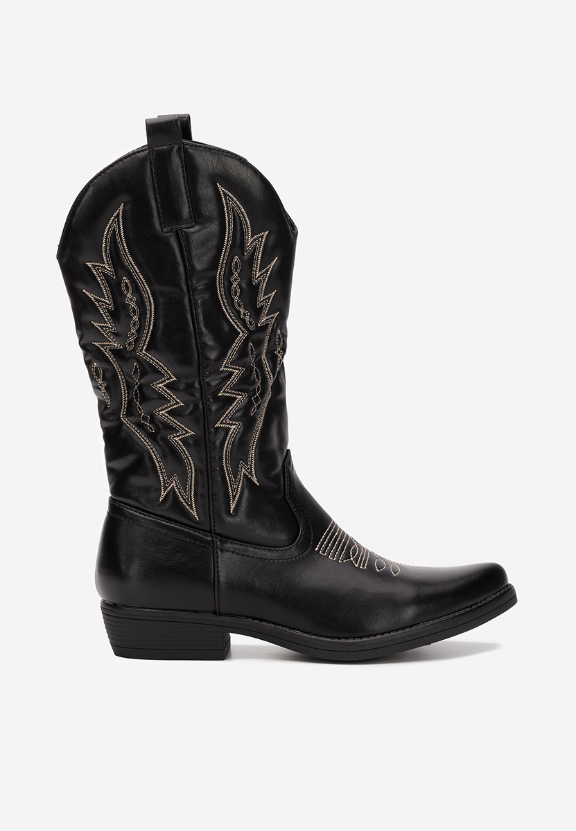 Каубойски ботуши Brisia черен
