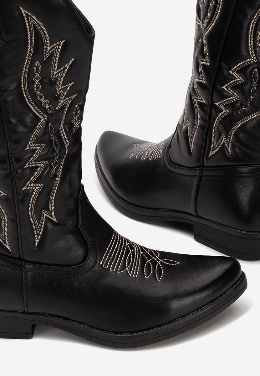 Каубойски ботуши Brisia черен