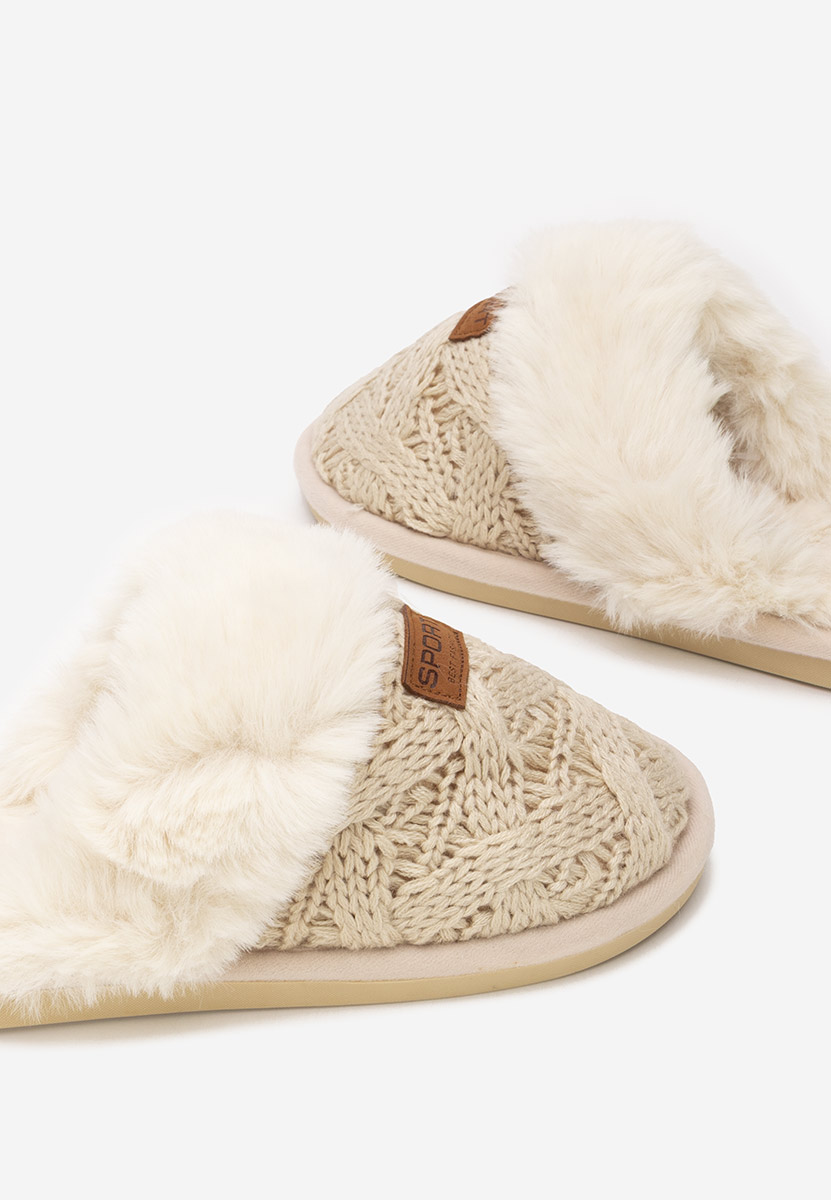 дамски домашни чехли Ginesa бежов