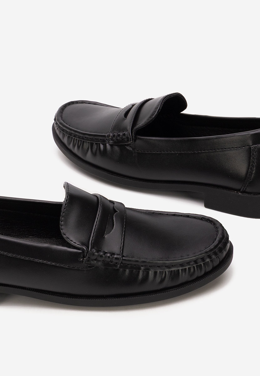 Дамски мокасини Matildia черни