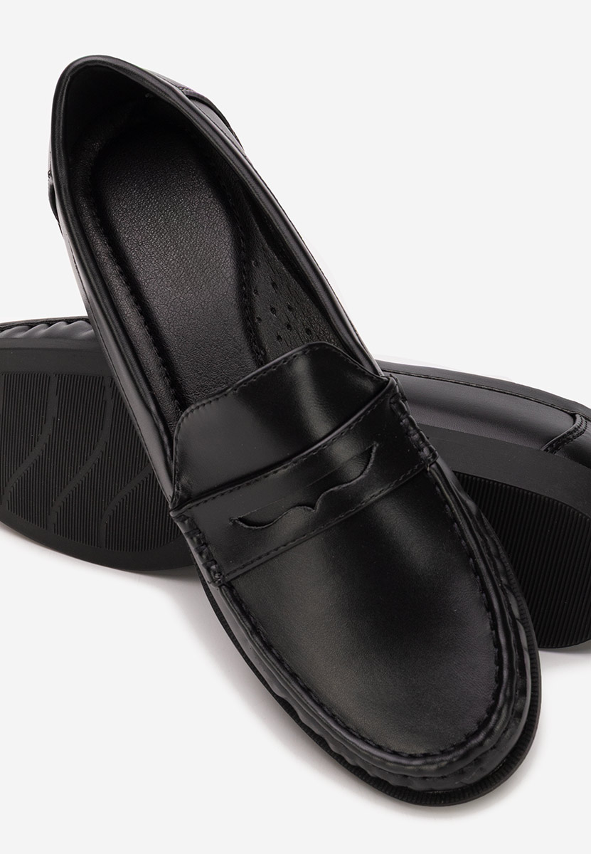 Дамски мокасини Matildia черни