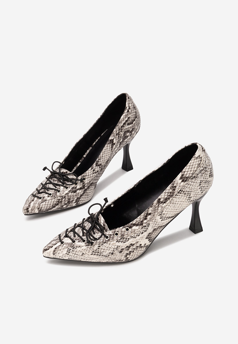 Обувки стилето Jasoria snake