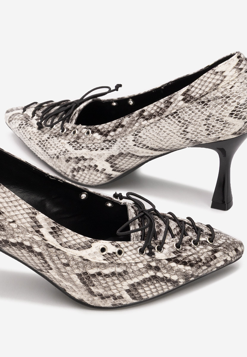 Обувки стилето Jasoria snake