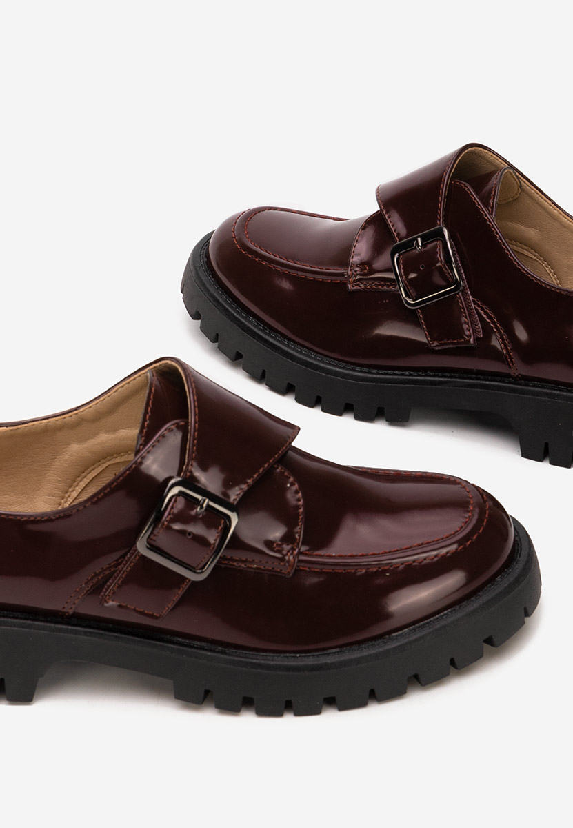 Ежедневни обувки Rafila Винено червено