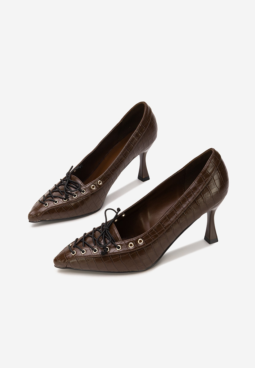 Обувки стилето Jasoria кафяв