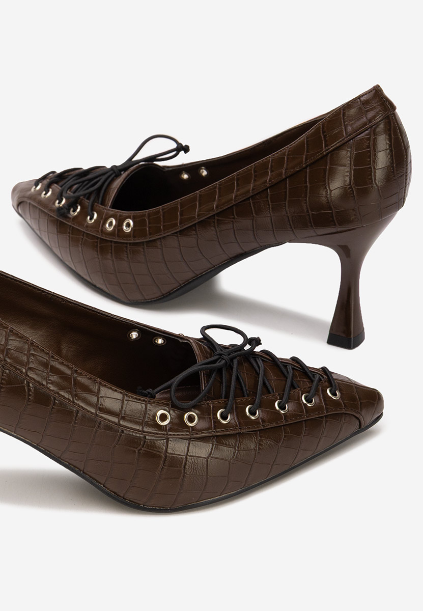 Обувки стилето Jasoria кафяв