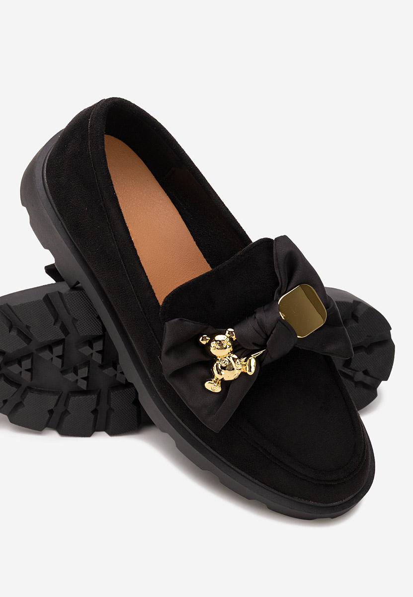 Дамски мокасини Desana черни