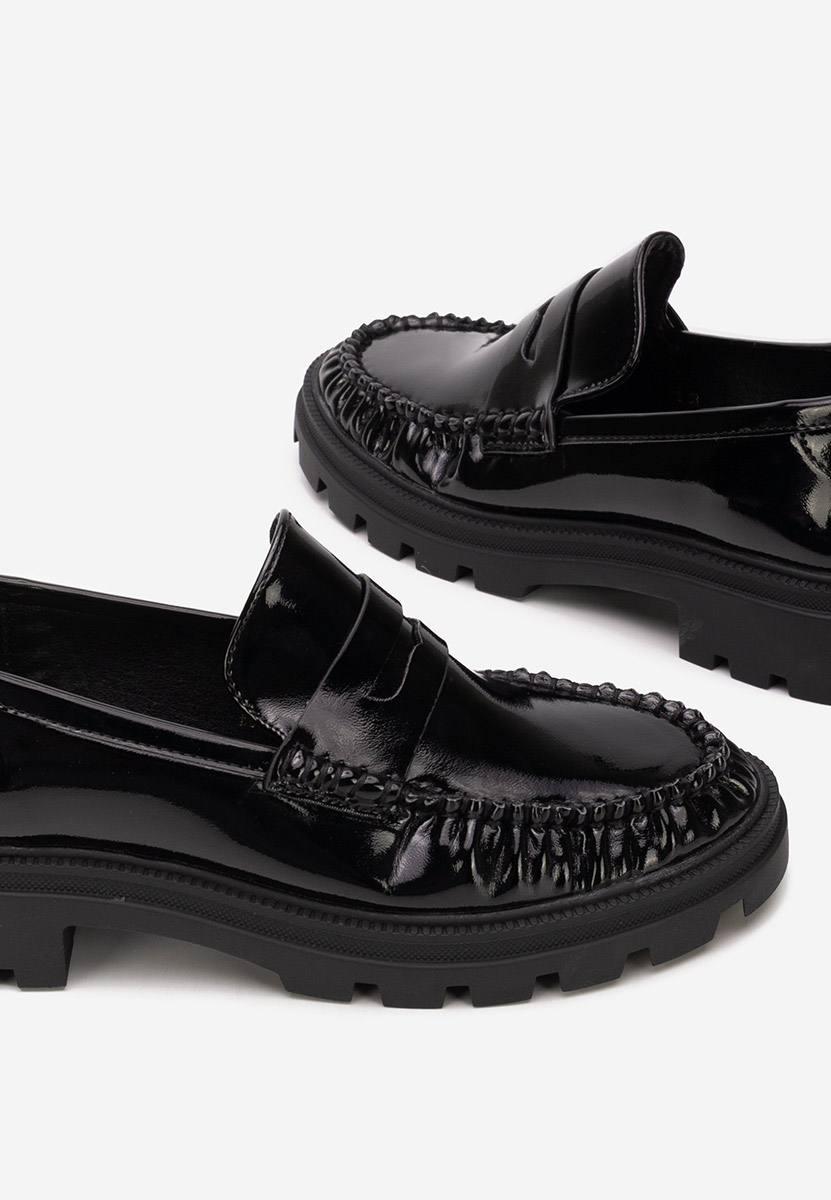 Дамски мокасини Eleonora черни