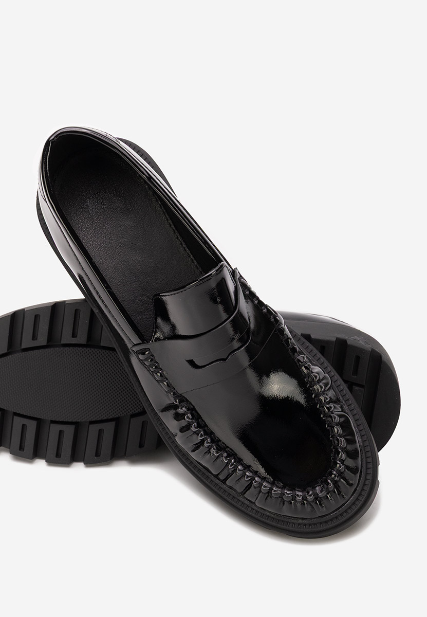 Дамски мокасини Eleonora черни