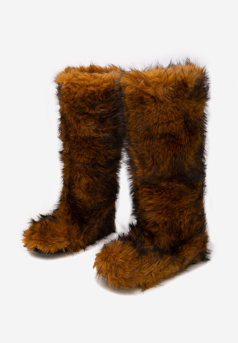 Зимни дамски ботуши Gelira камел