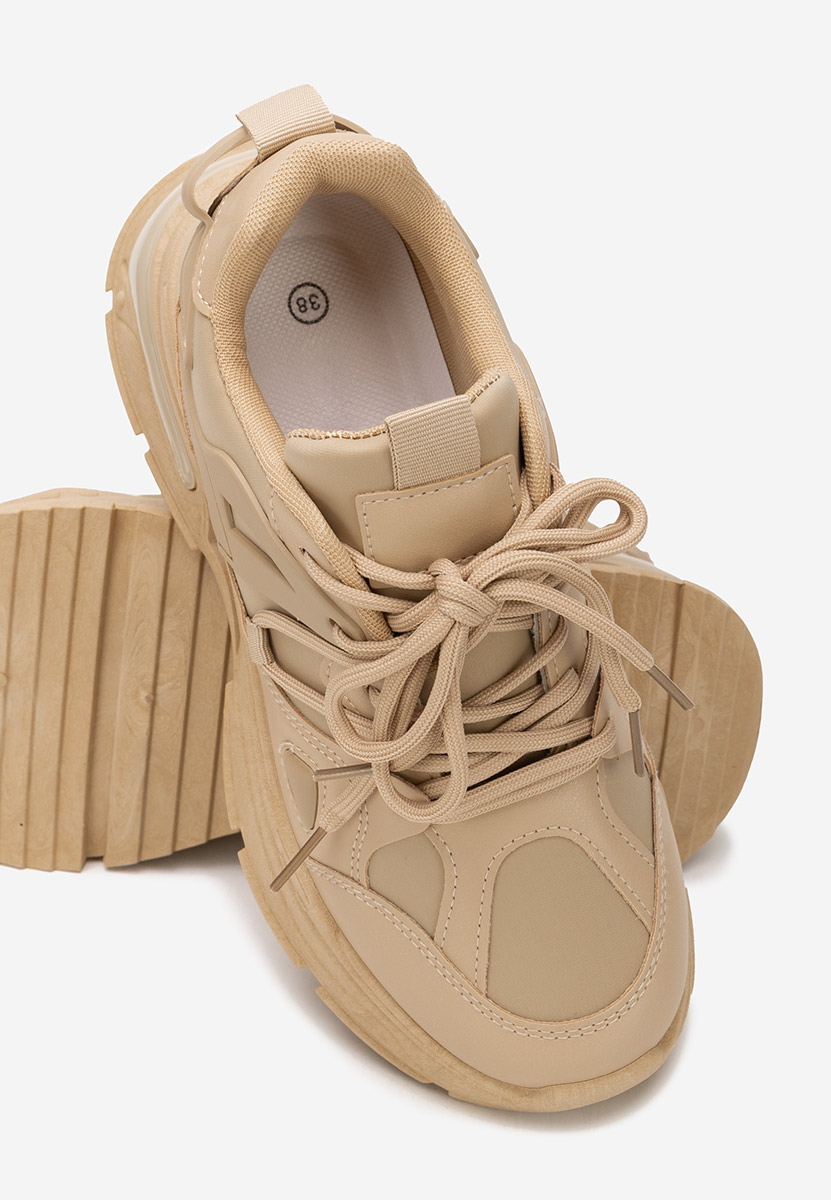 Cникърси на платформа Elpida каки