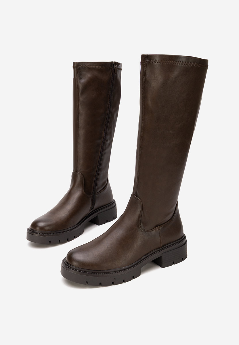 Дамски ботуши Nicoua V2 кафяв