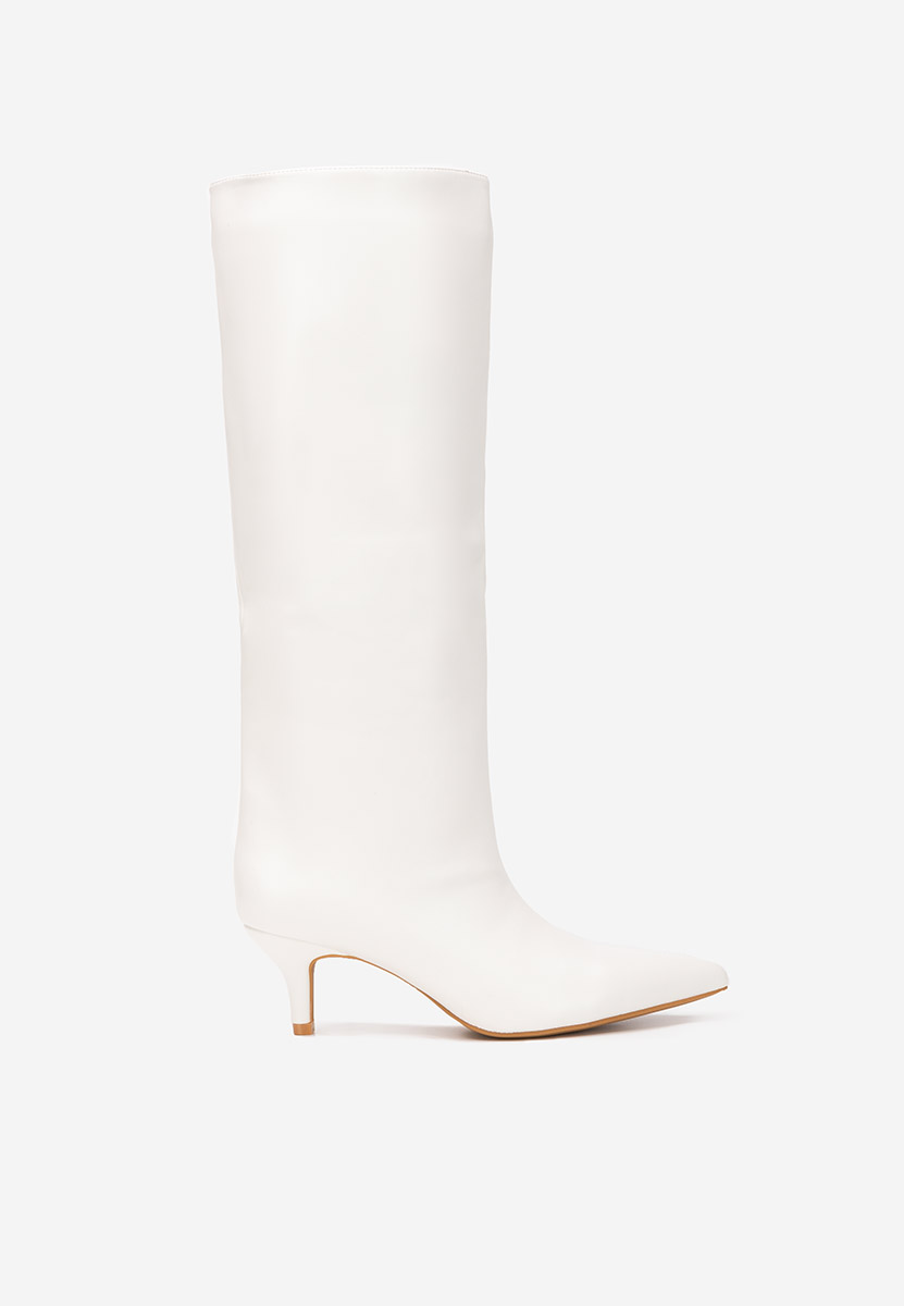 Дамски чизми Brelisa бели