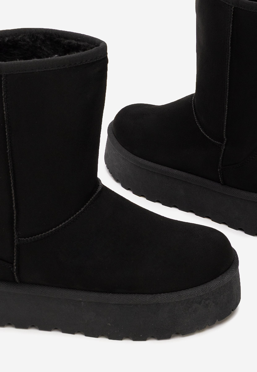 Чизми на платформа Luisana черен