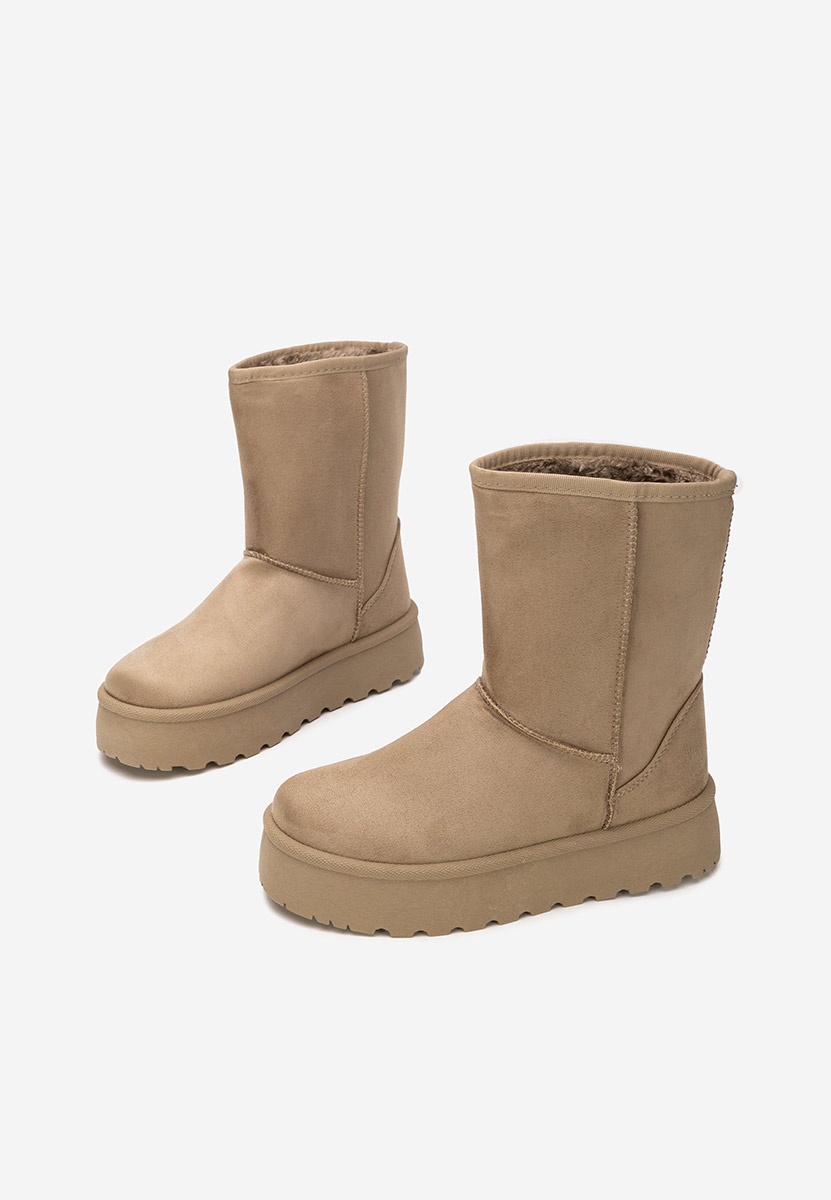 Чизми на платформа Luisana каки