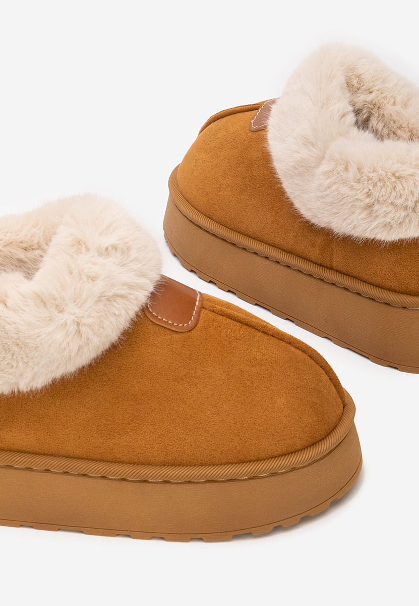 Обувки на платформа Elarva камел