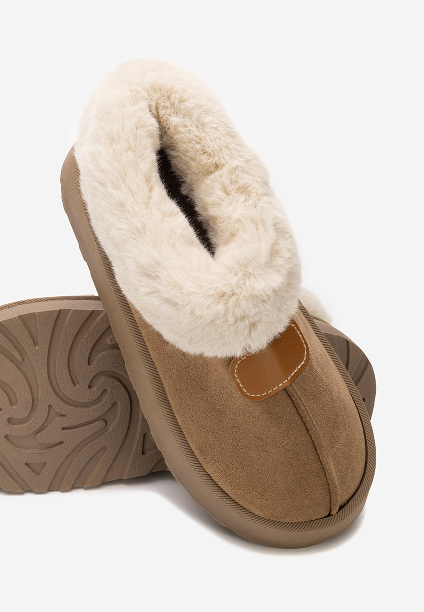 Обувки на платформа Elarva кафяв