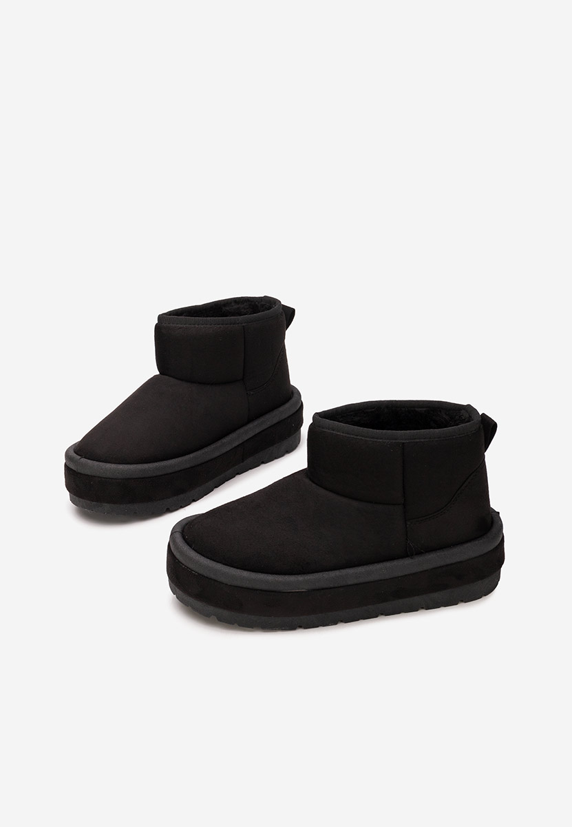 Чизми на платформа Libby черен