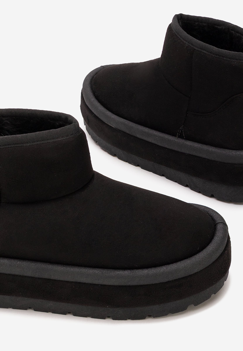 Чизми на платформа Libby черен