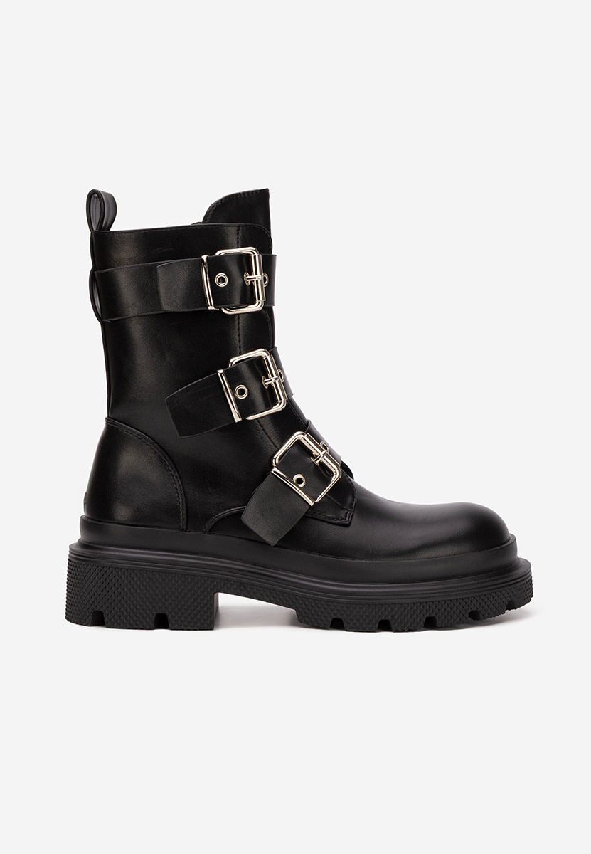 Дамски ботуши Mioala черен