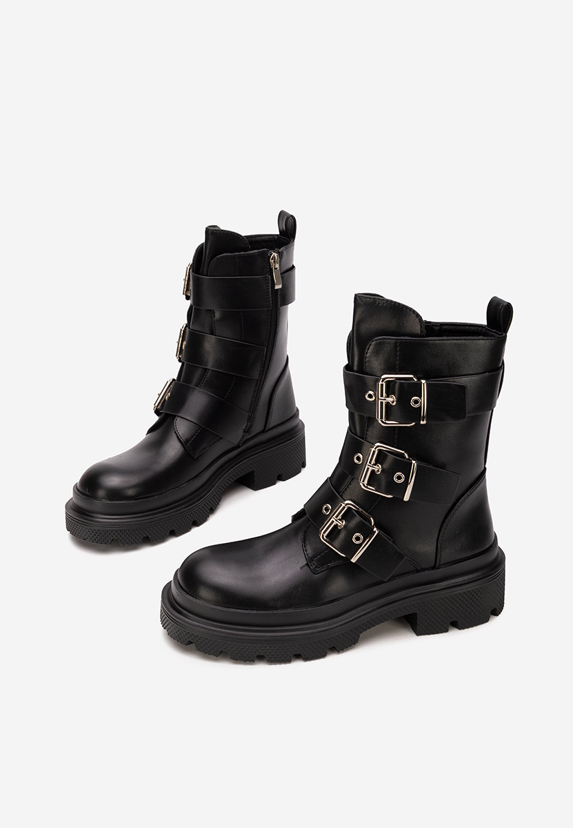 Дамски ботуши Mioala черен