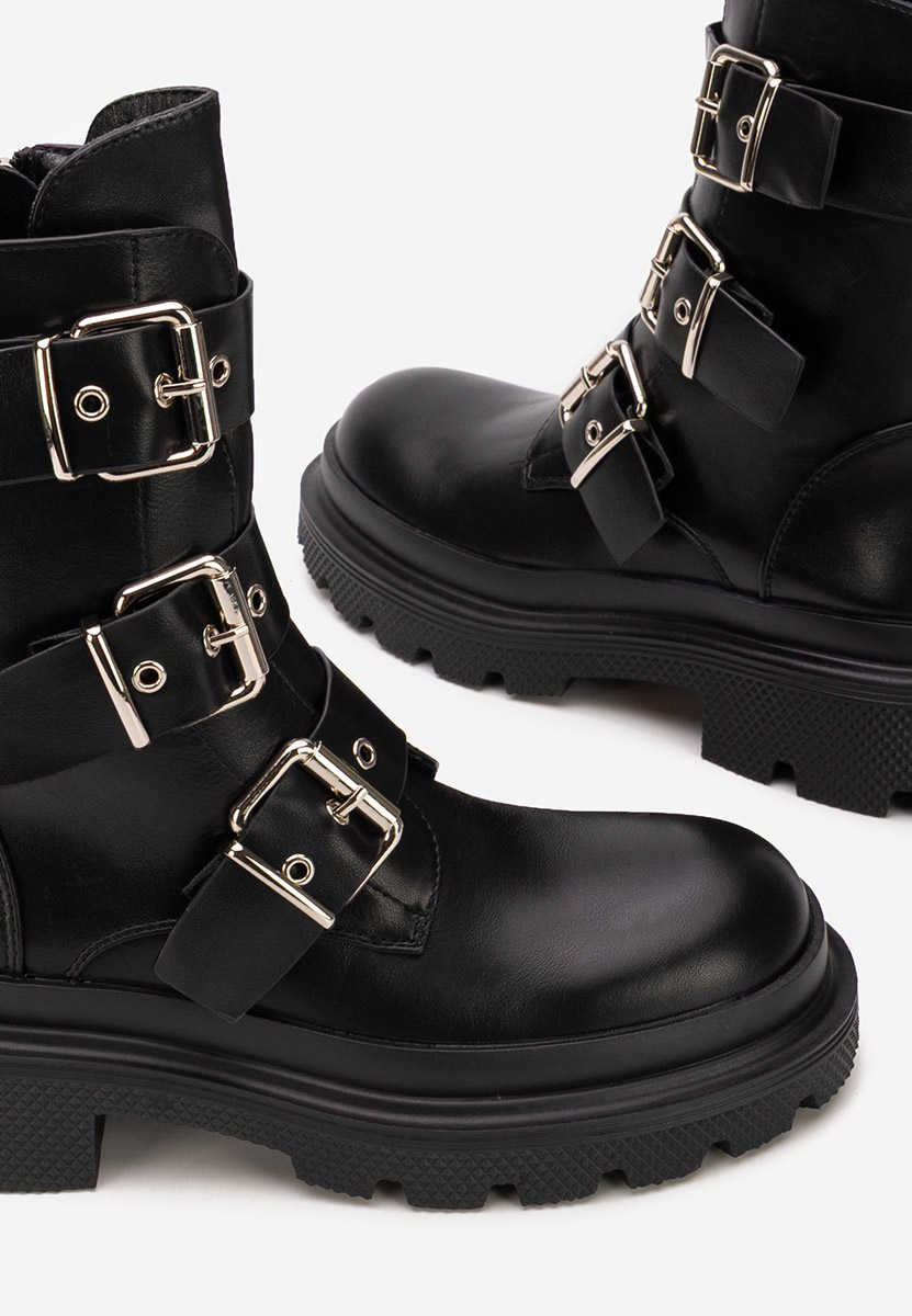 Дамски ботуши Mioala черен