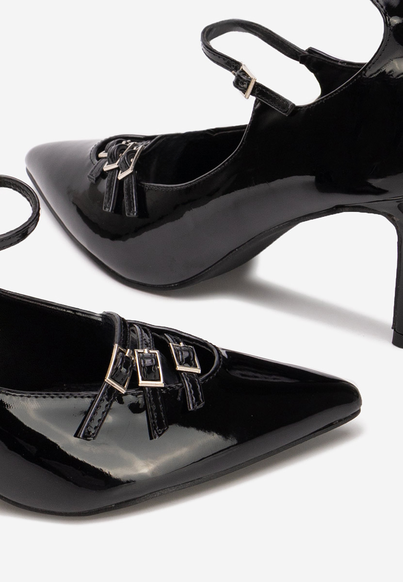 Обувки стилето Monalisa черни