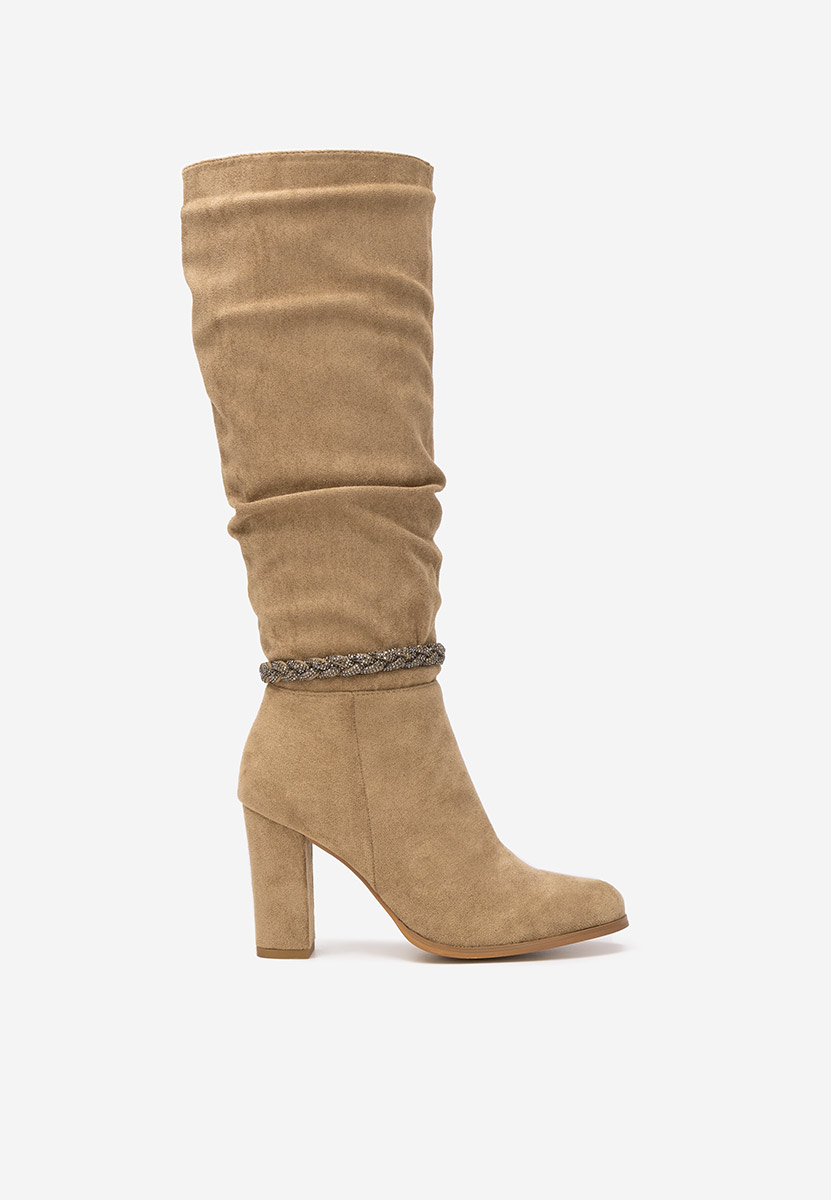 Чизми на ток Denoria каки