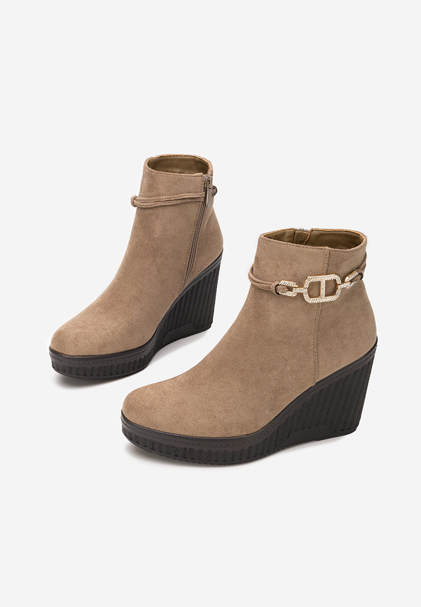 Боти с Платформа Charlet V3 каки