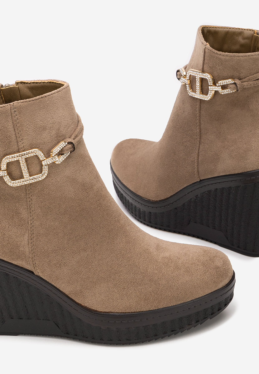 Боти с Платформа Charlet V3 каки