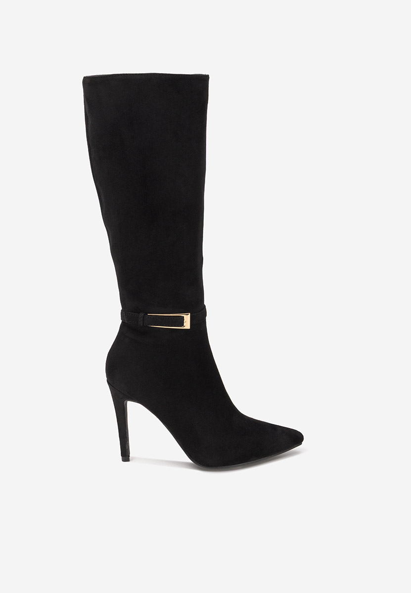 Чизми на ток Narcisia черен