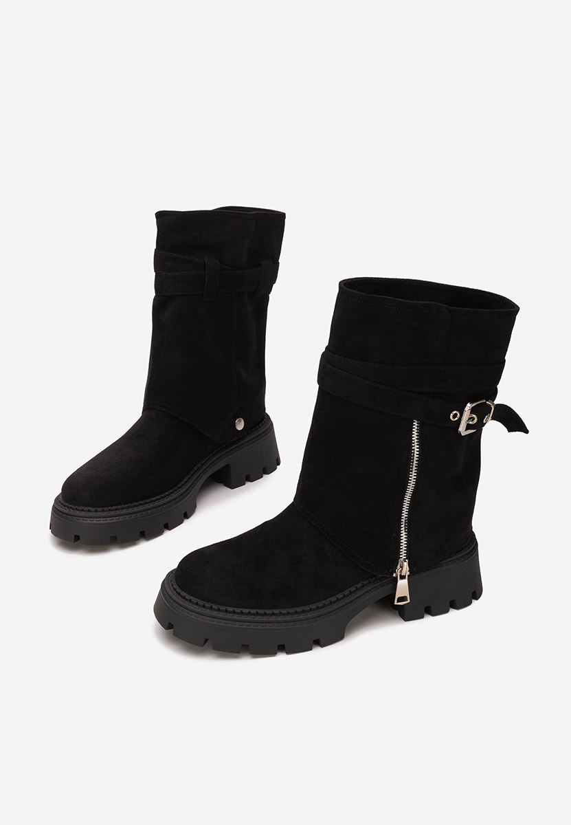 Дамски ботуши Ginesia черен