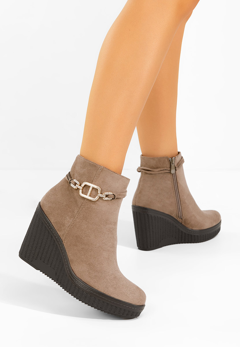 Боти с Платформа Charlet V3 каки