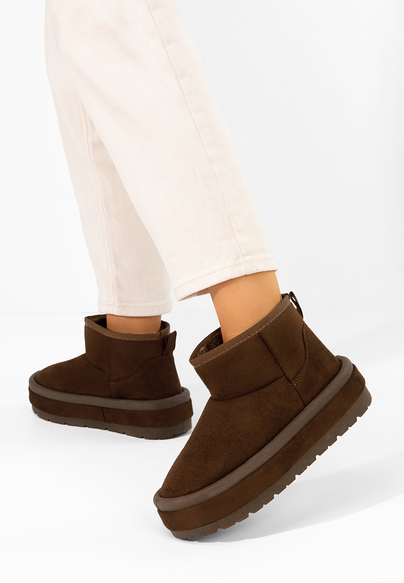 Чизми на платформа Libby кафяв