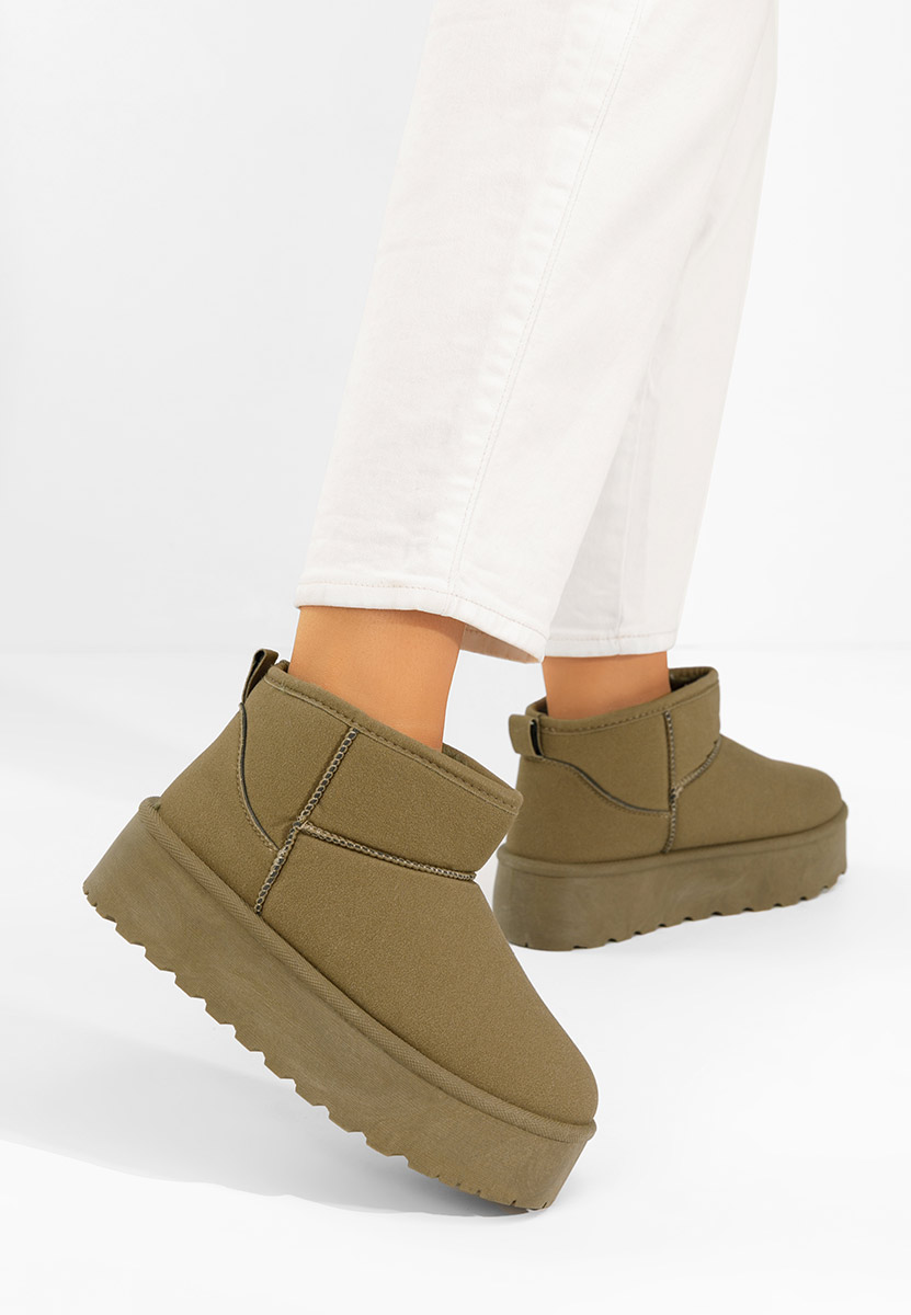 Дамски ботуши Sereena зелен