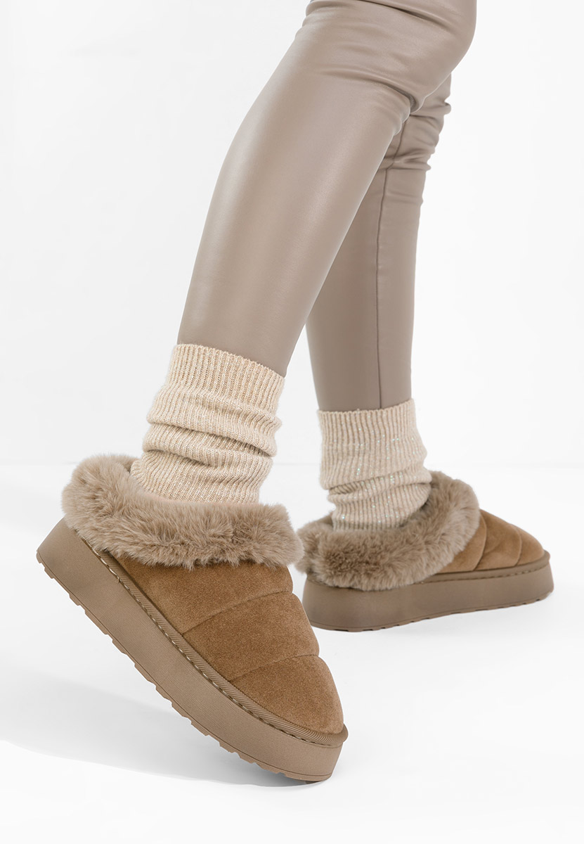 Дамско сабо Lucelia кафяв