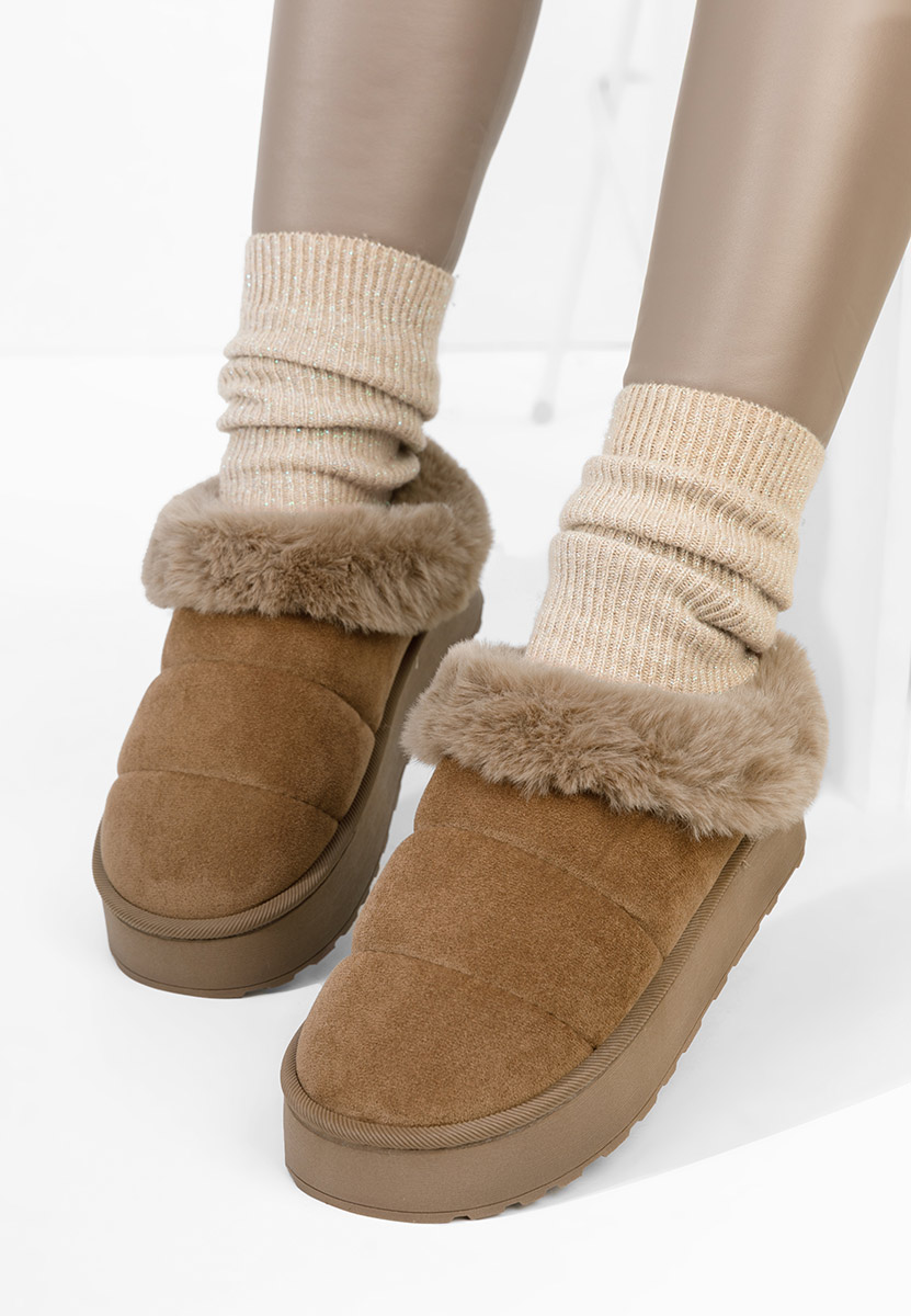 Дамско сабо Lucelia кафяв