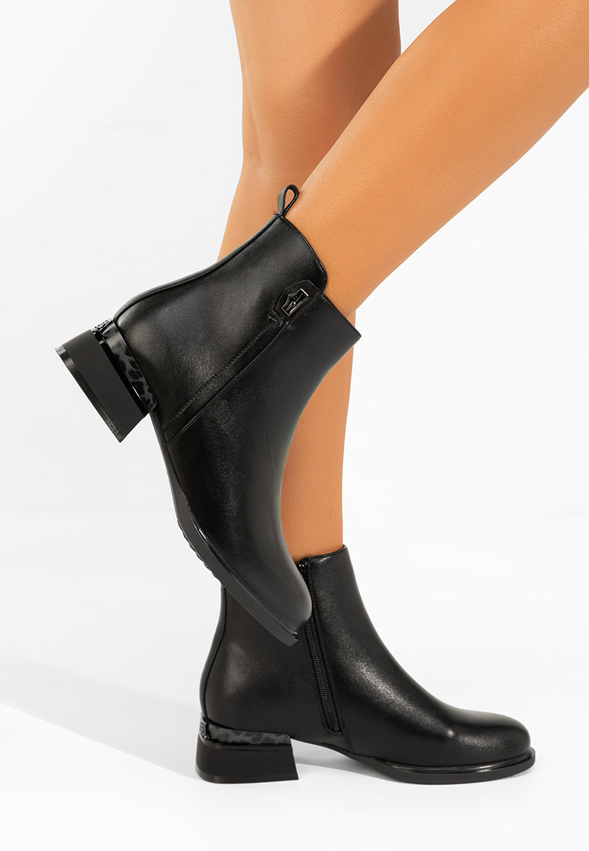 Дамски боти Ellenia черен