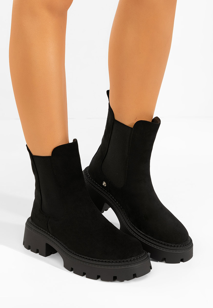 Дамски ботуши Ginesia черен