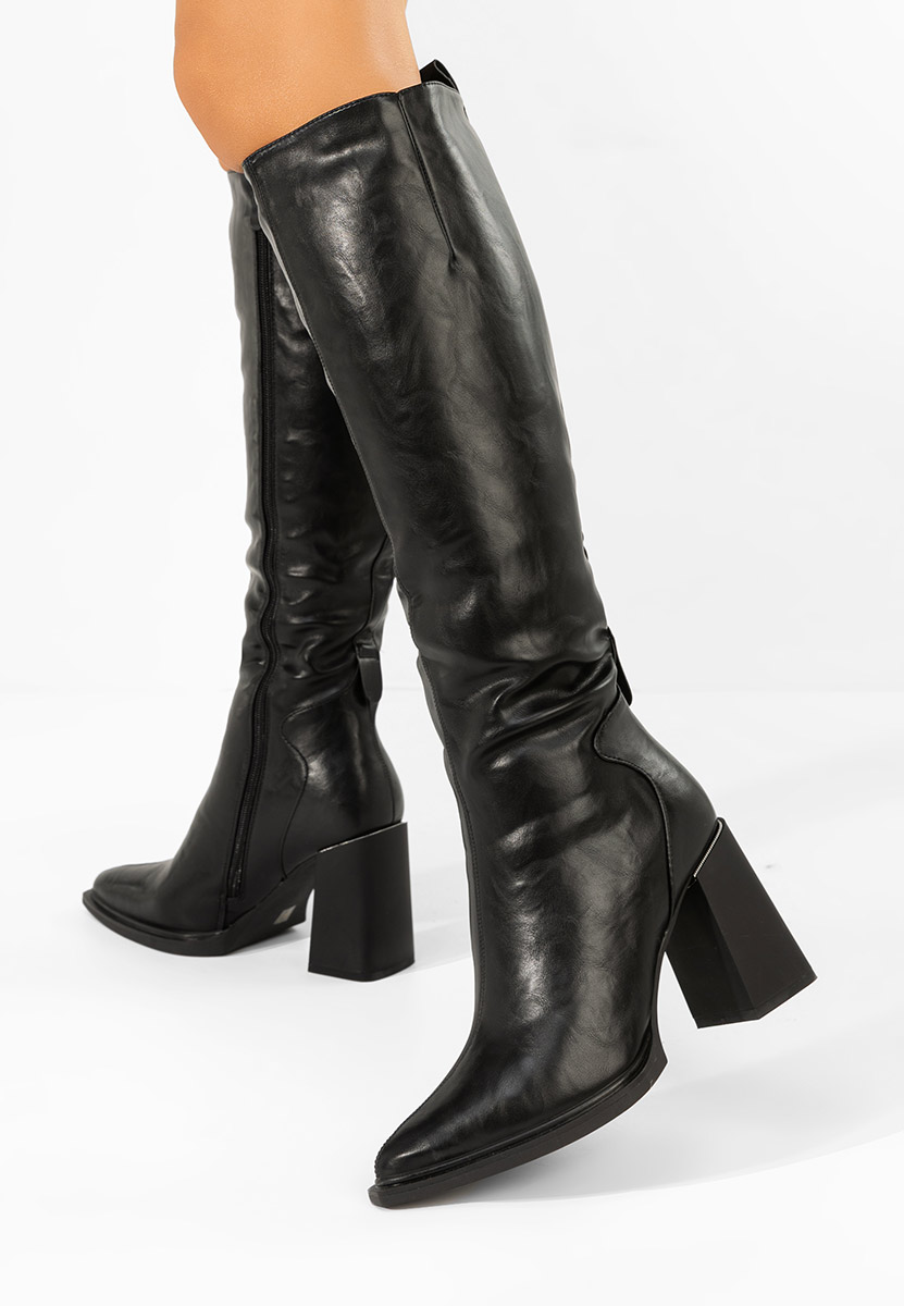 Чизми на ток Ricardia черен