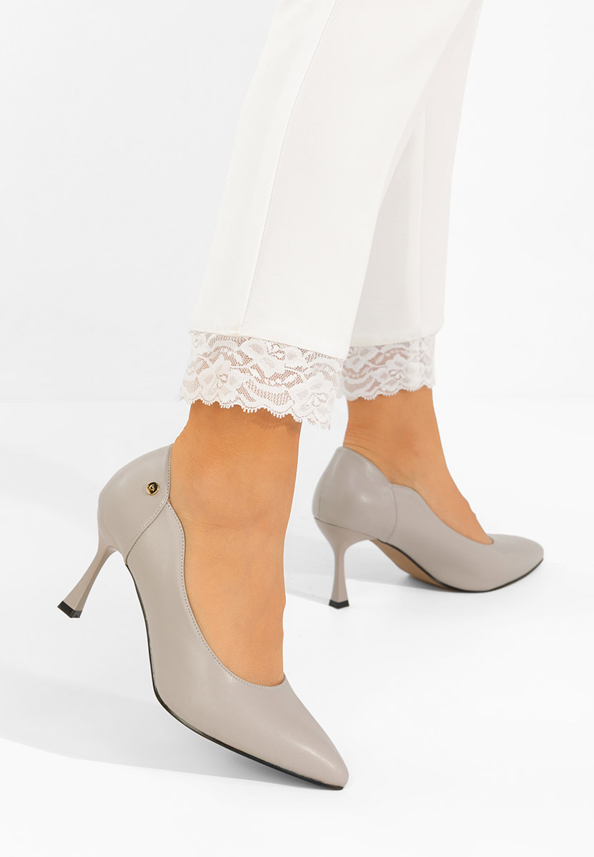 Обувки стилето Karita сив