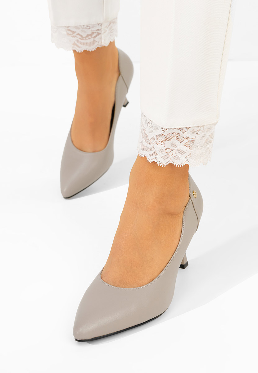 Обувки стилето Karita сив