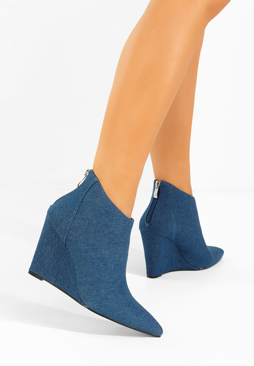 Боти с Платформа Shenna V4 деним