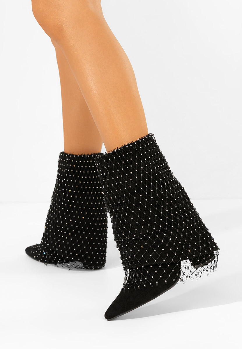 Чизми на ток Almaria черен