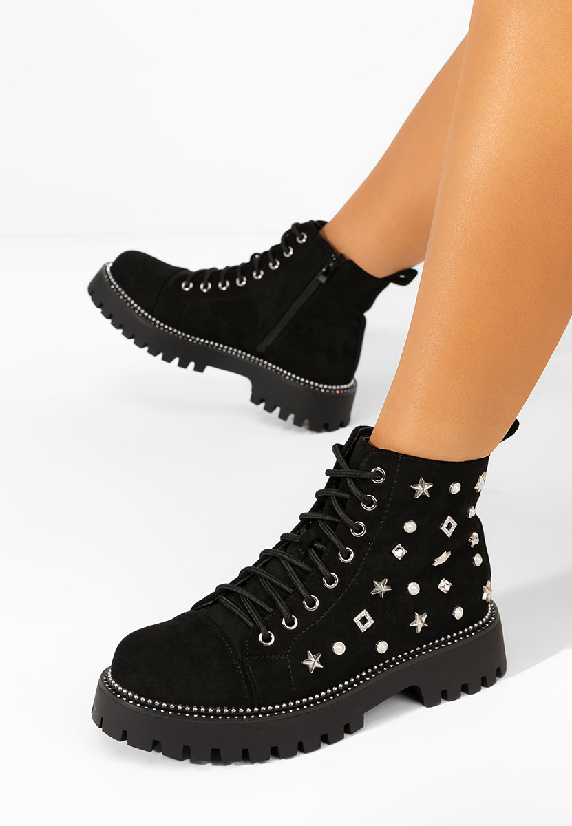 Дамски Ботинки Stelyana черни