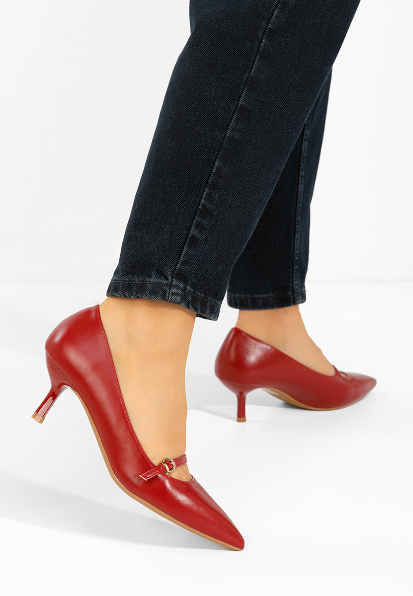 Обувки стилето Rilora червен