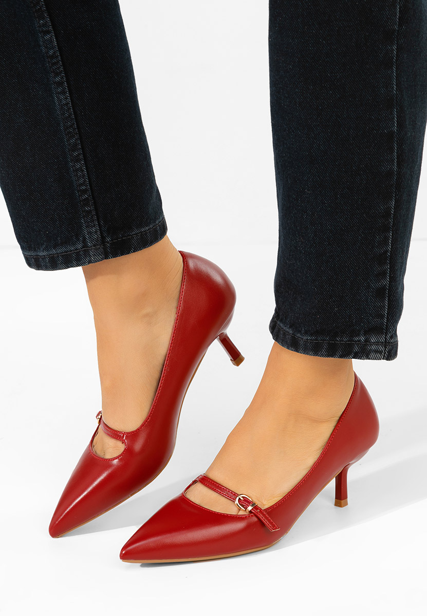 Обувки стилето Rilora червен