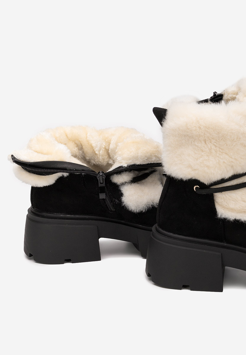 Зимни дамски Ботинки Aslyn черен