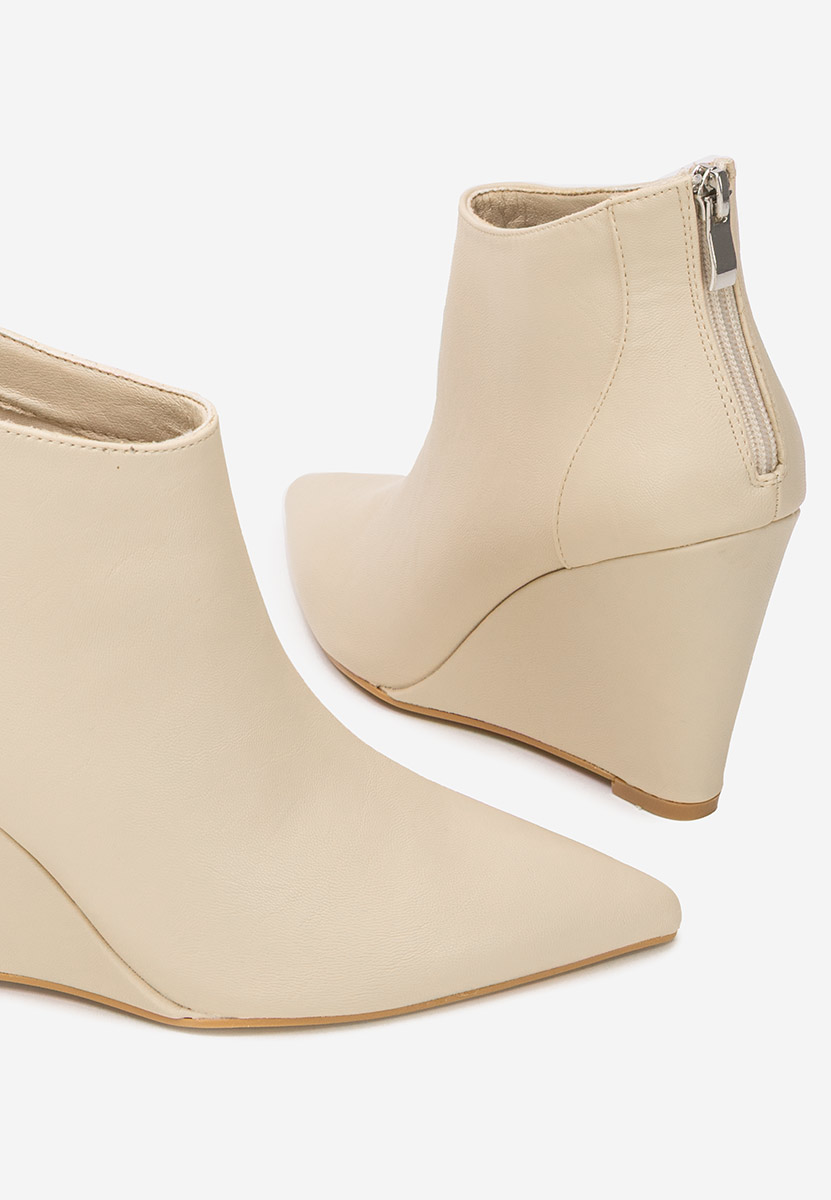 Боти с Платформа Shenna V2 бежов