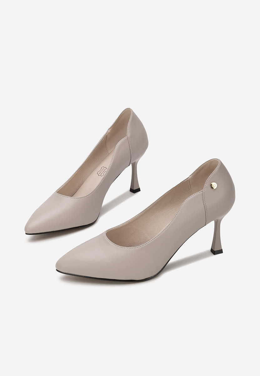 Обувки стилето Karita сив